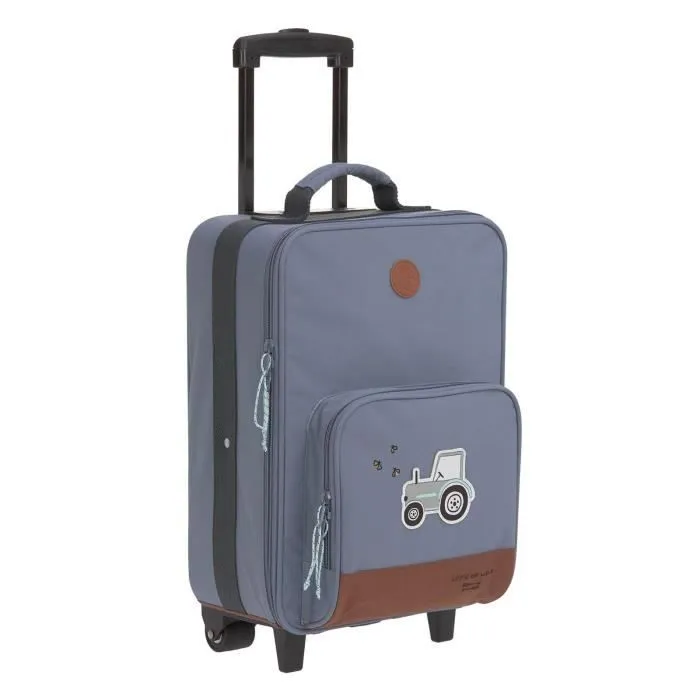 Trolley - Lässig - Adventure - Bleu - Souple - 2 Roulettes-0