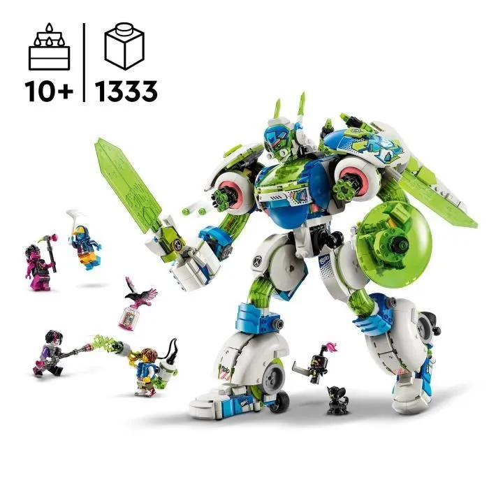 LEGO® DREAMZzz 71485 Mateo et Z-Blob, le Robot Chevalier - Jouet avec 4 Minifigurines-1
