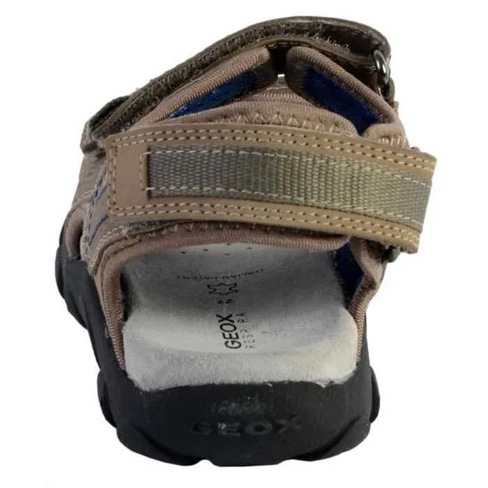 Sandales Geox  Garçons J S. Strada A - Wax.Syn2+PR.DBK - LT Beige/Avio-2
