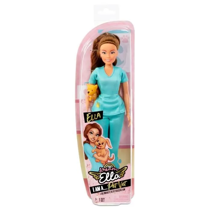Dream Ella I AM Fashion Doll - Vétérinaire - Poupée Mannequin 29 cm-6