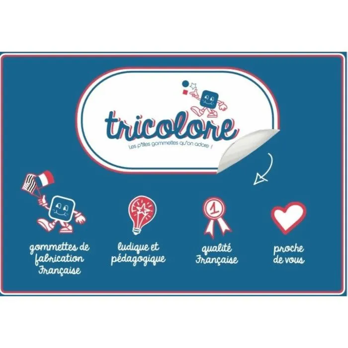 Gommettes - Rondes - Assortiment de tailles et couleurs - 236 pièces-1
