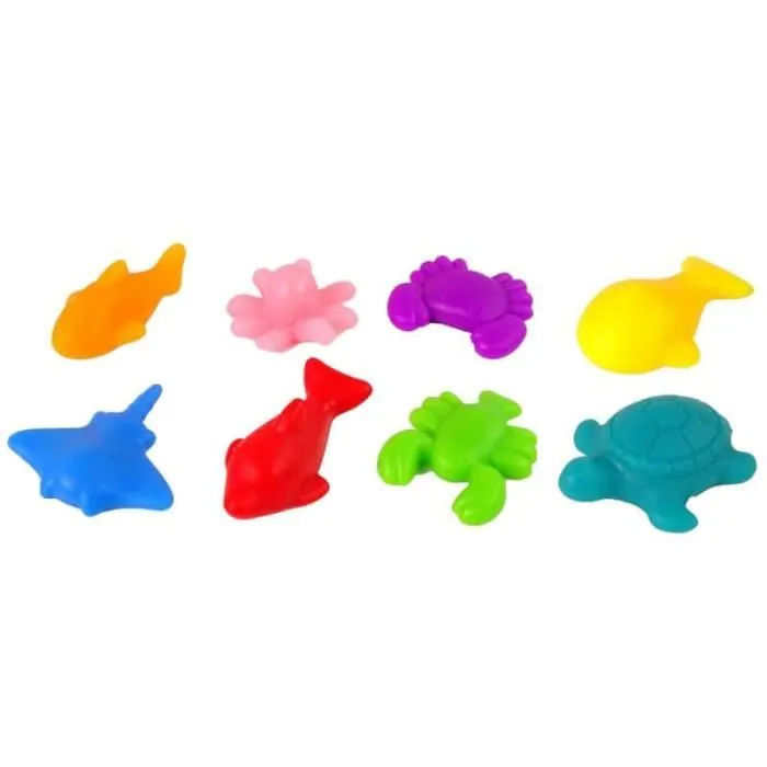 Jeu de tri et de comptage - Woopie - Les animaux de la mer - 16 fiches d'activités - A partir de 3 ans - Mixte-3
