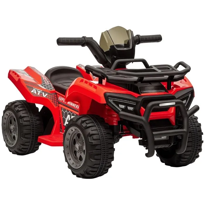 HOMCOM - Buggy électrique enfant - PP - 70x42x45cm - Rouge-4