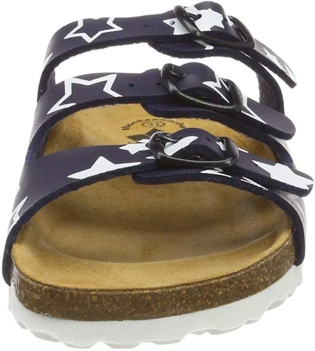 Chausson - pantoufle - babouche Lico - 560201 - Mixte Enfant Bioline Star Mules-1