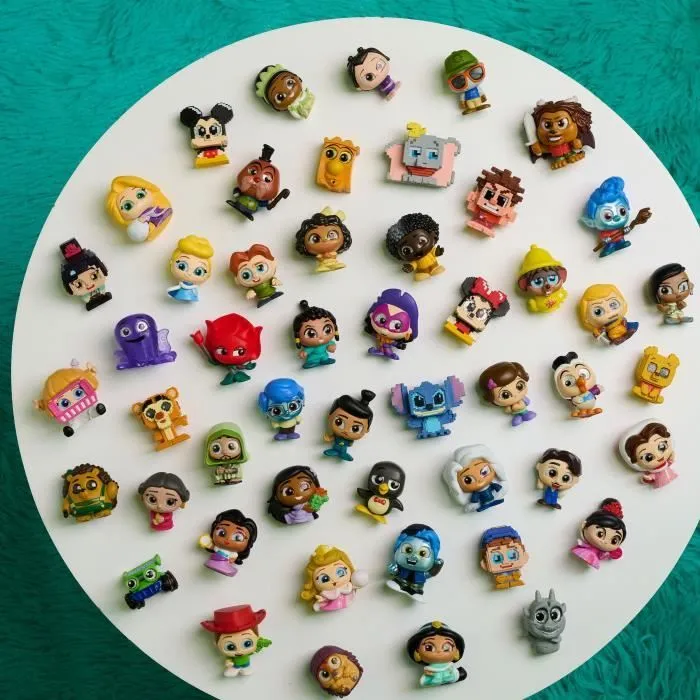 Figurines à collectionner - DISNEY Doorables - Multi Peek PIXEL PERFECT - 5 à 7 figurines, 4 cm, 50 à collectionner, 8 pixelées-4