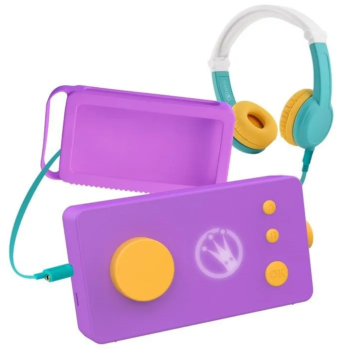 Console éducative - Lunii - Ma Fabrique à Histoires Violette Nouveau Modèle avec Casque Octave et Coque Odile Violette-0