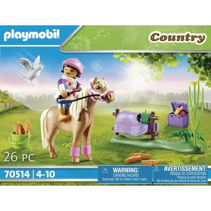 PLAYMOBIL - 70514 - Cavalière et poney islandais-2