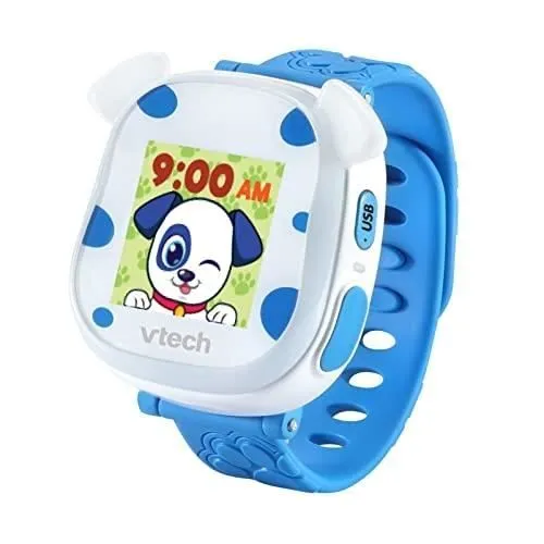 Montre enfant - VTECH - My First KidiWatch - Écran tactile - Animaux numériques - Contrôle parental-0