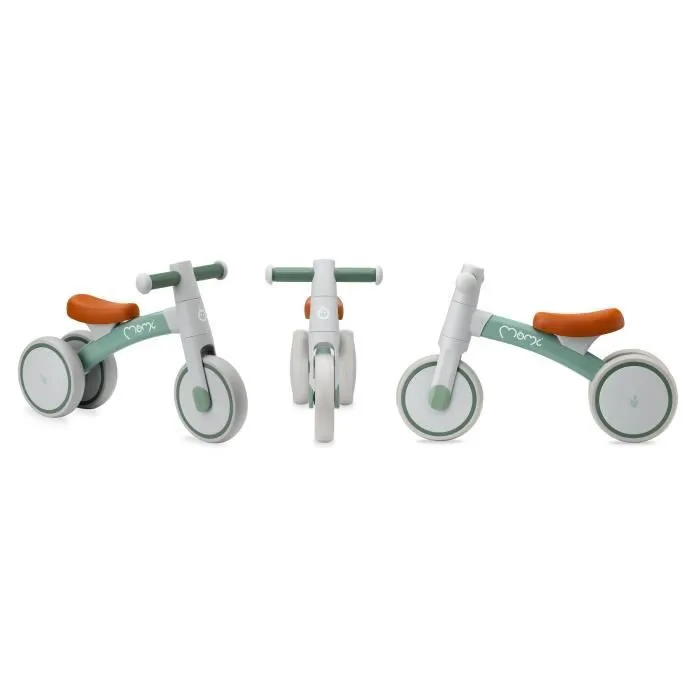 MoMi TEDI - Velo Bebe Draisienne - sans pedales - léger 1.2kg, jusqu'à 25 kg - Vert-3