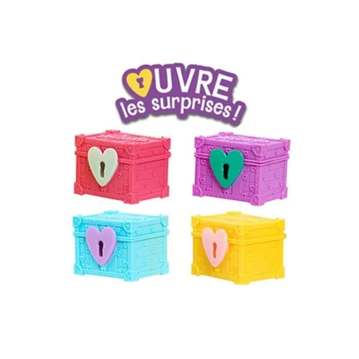 GPTOYS - LOVE DIANA - Blister 4 Coffres Surprise - Fille - A partir de 3 ans - Collectionne-les tous!-1