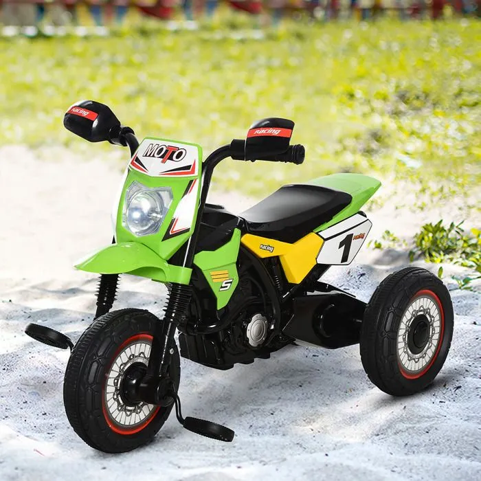HOMCOM - tricycle - Plastique - 71x40x51cm - Vert-1
