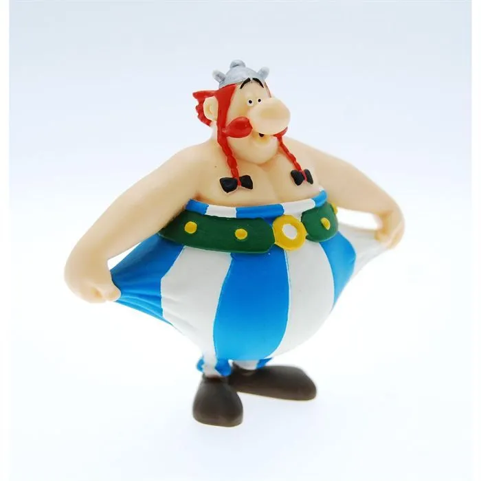 Figurine Obélix & son pantalon - PLASTOY - 60559 - Looney Tunes - Enfant - Mixte - 3 ans et plus-0