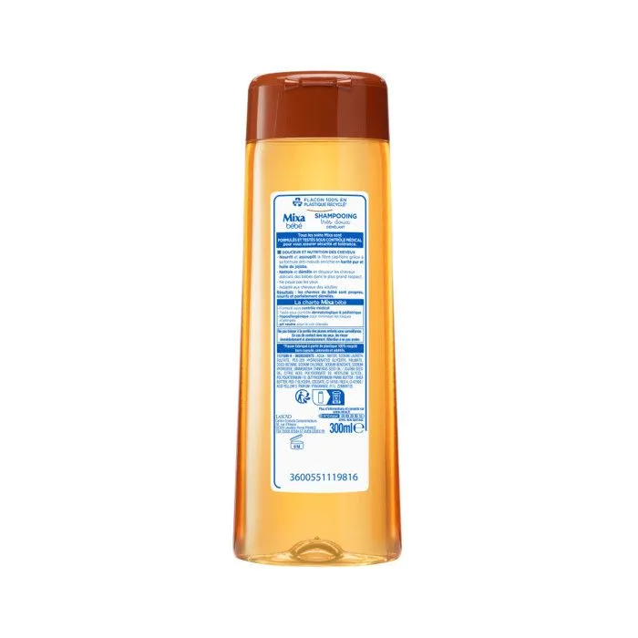 Lot de 12 - Mixa Bébé Shampooing Démêlant Très Doux Karité 300ml-2