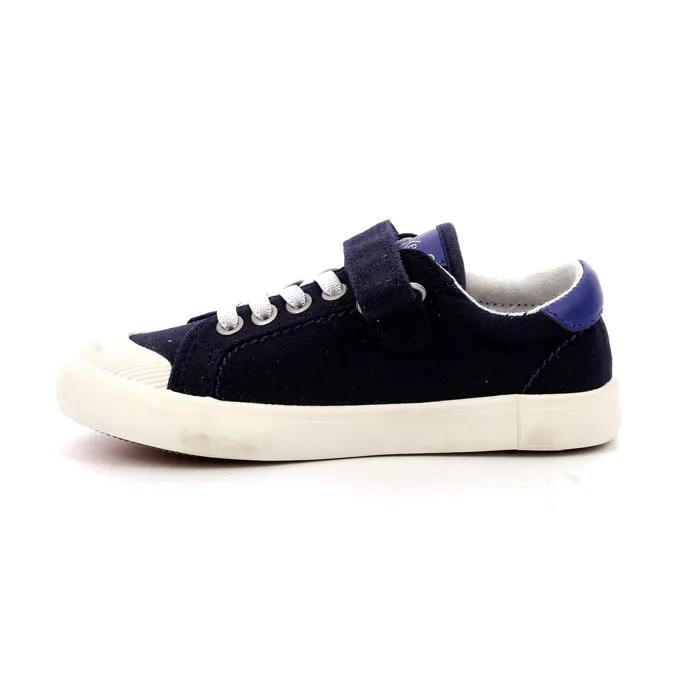 Baskets basses - KICKERS - Kickgoldi - Marine - Élastique - Confort optimal-3