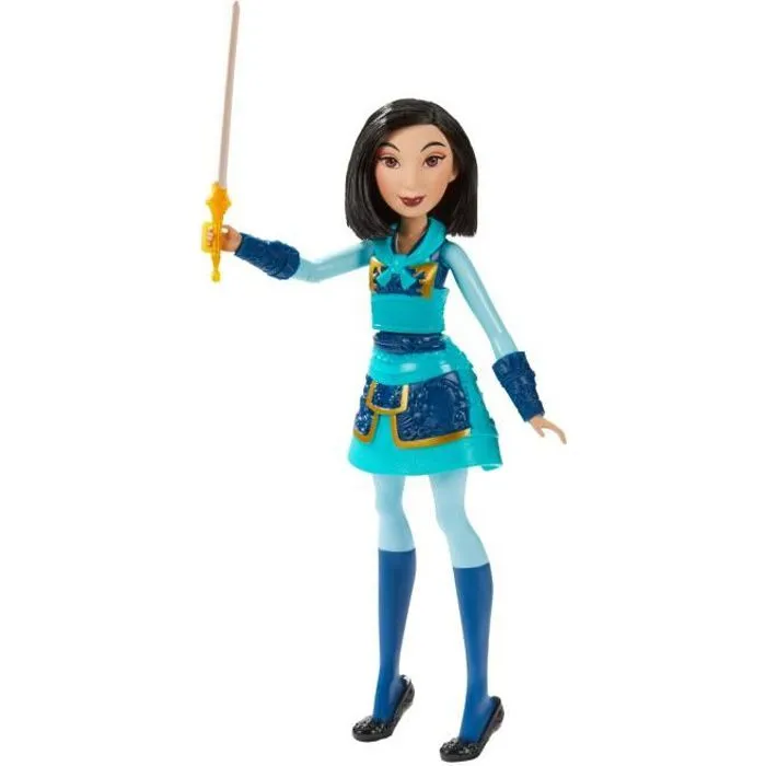 Disney Princesses - Poupee Princesse Disney Mulan Guerrière - 30 cm-0