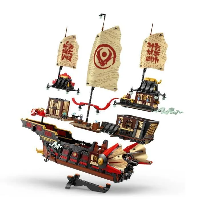 LEGO NINJAGO 71848 Le Temple Bounty - Jeu de construction pour garçon dès 14 ans - Bateau-3