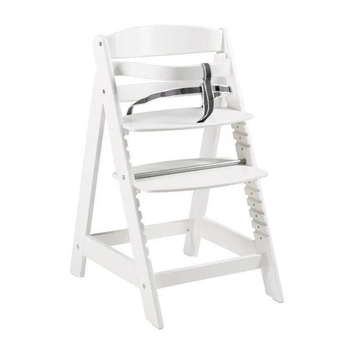 Chaise Haute Évolutive ROBA - Sit Up Click - Bois Laqué Blanc - Poids Max 50 kg-0
