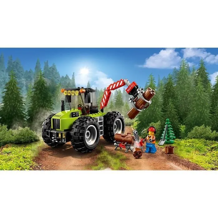LEGO® City 60181 Le tracteur forestier-2