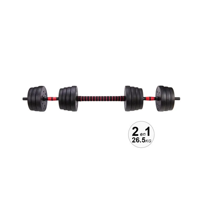 Haltères modulables 2en1-1