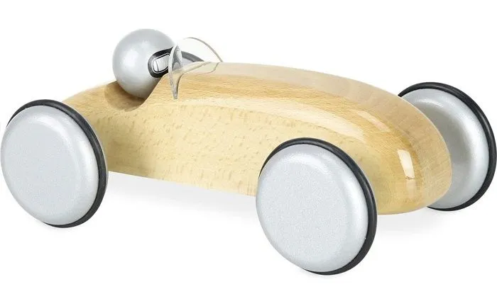 Vilac - Voiture Speedster bois naturel 30 cm-2