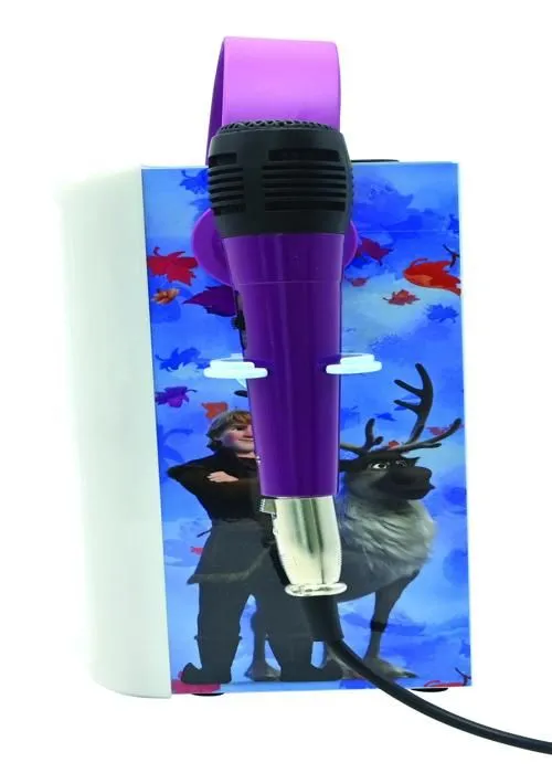 Enceinte Bluetooth® - La Reine des Neiges - Lumineuse - Micro inclus - Batterie rechargeable - Multicolore-1