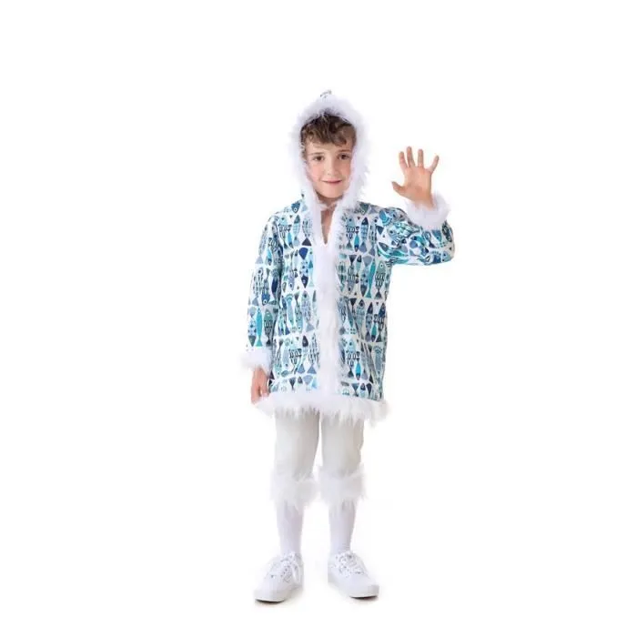 Déguisement de poisson esquimau - LLOPIS - Enfant 11-13 ans - Multicolor - Veste avec capuche - Pantalon-0