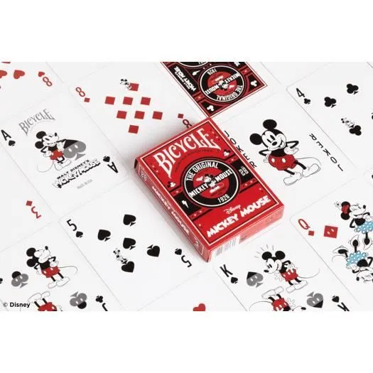 Jeux de société-Jeu De Cartes - Bicycle - Creatives Mickey Classic-0