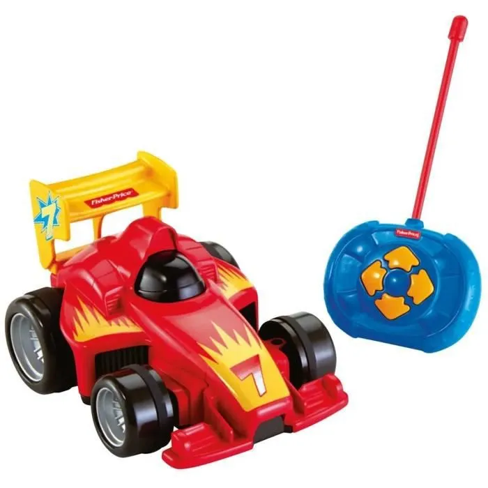 Jouet radiocommandé - MATTEL - Mon Premier Bolide Télécommandé GVY94 - Pour Enfant de 3 ans - Intérieur-0