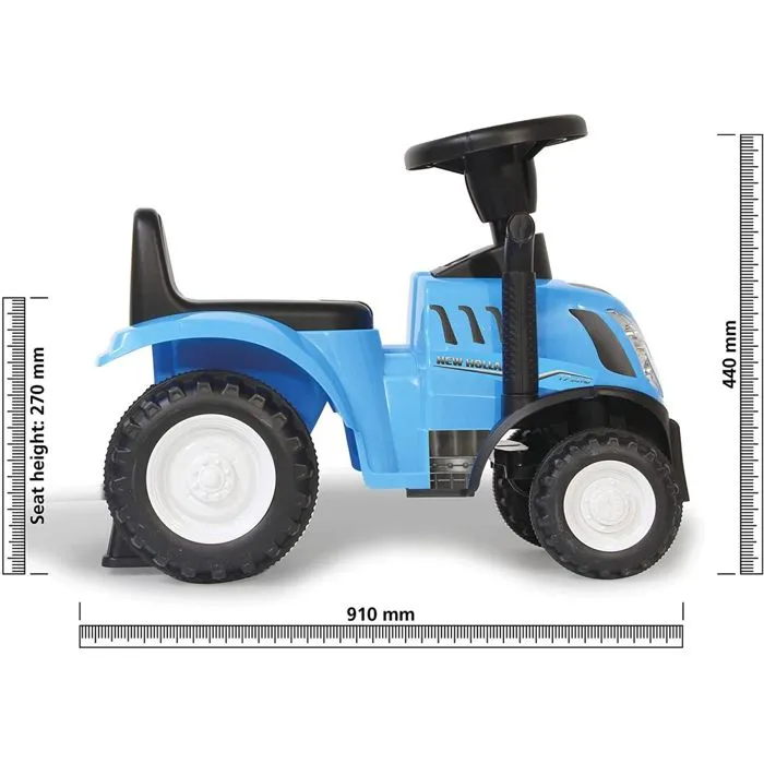Tracteur New Holland T7 avec remorque, pelle et râteau pour enfant - Jamara Kids-3