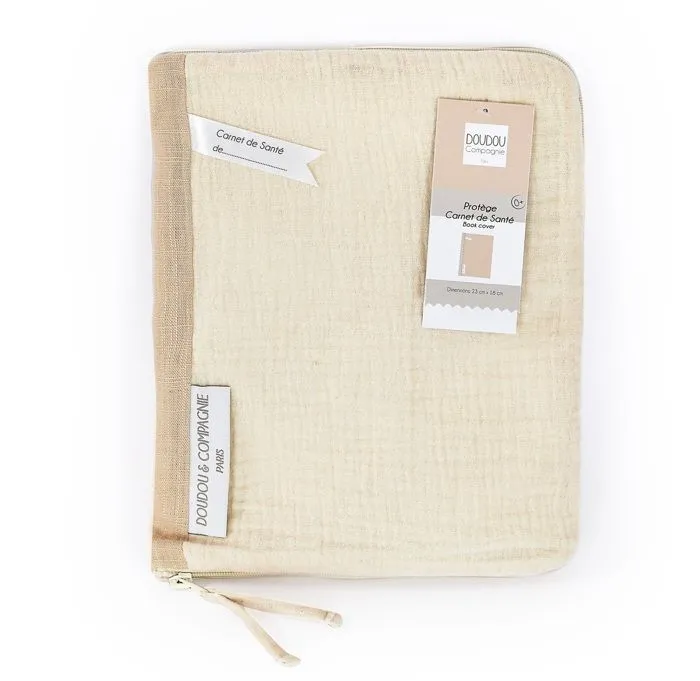 Doudou et Compagnie - Protège carnet de santé Happy Wild-0