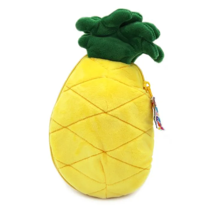 Peluche - Les Déglingos - Flipetz Poussin Ananas - 2 en 1 - Lavable - 14x10x24 cm-5