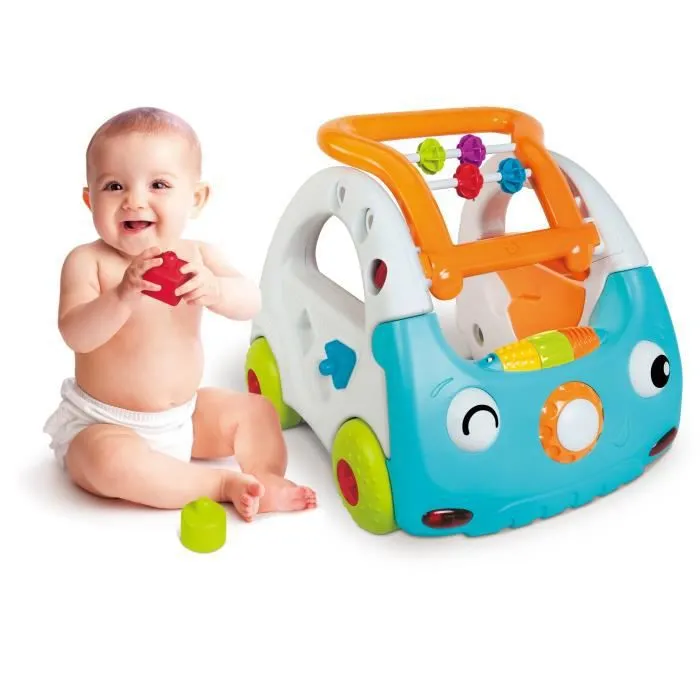 INFANTINO Mini car découverte 3 en 1 bleue-2
