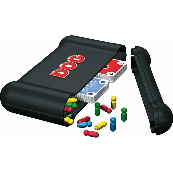 DOG Compact - Jeux de Société - SCHMIDT SPIELE - Profitez du jeu DOG dans une version compacte idéale pour les voyages !-7