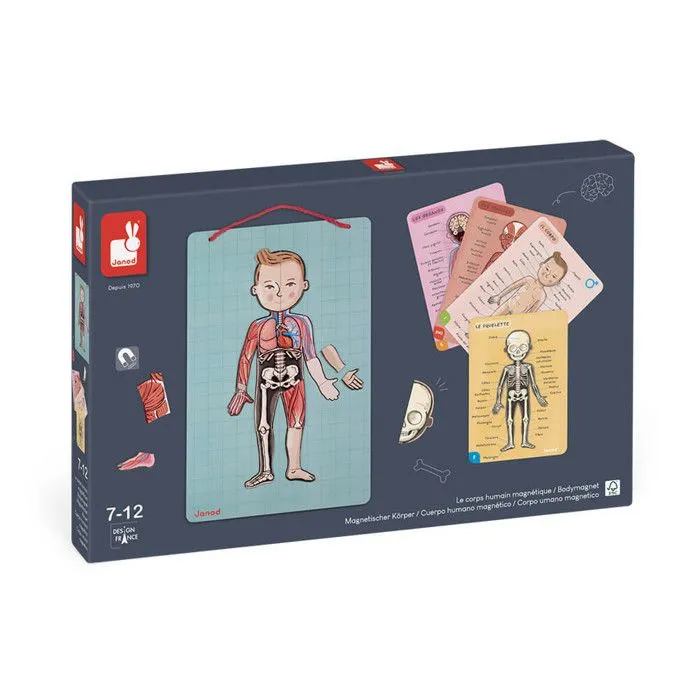JANOD - Body Magnet L'Anatomie - 12 langues - Dès 7 Ans-2
