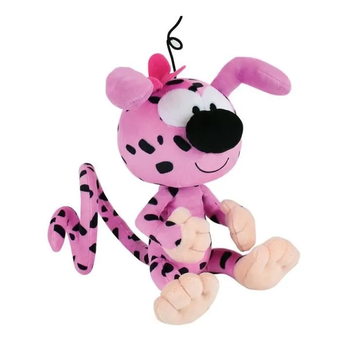 Jemini marsupilami peluche bebe rose +/- 25 cm-0