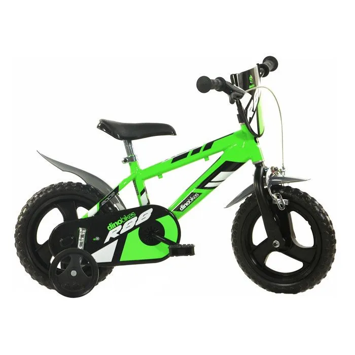 DINOBIKES Vélo Enfant garçon - 12'' - 3/5 ans - Vert-0