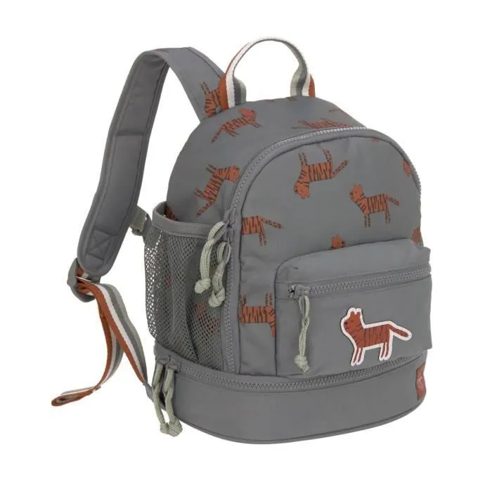 Sac à dos - Lässig - Adventure Mini Backpack - Safari Tiger - 25x26x15 cm - Enfant-1