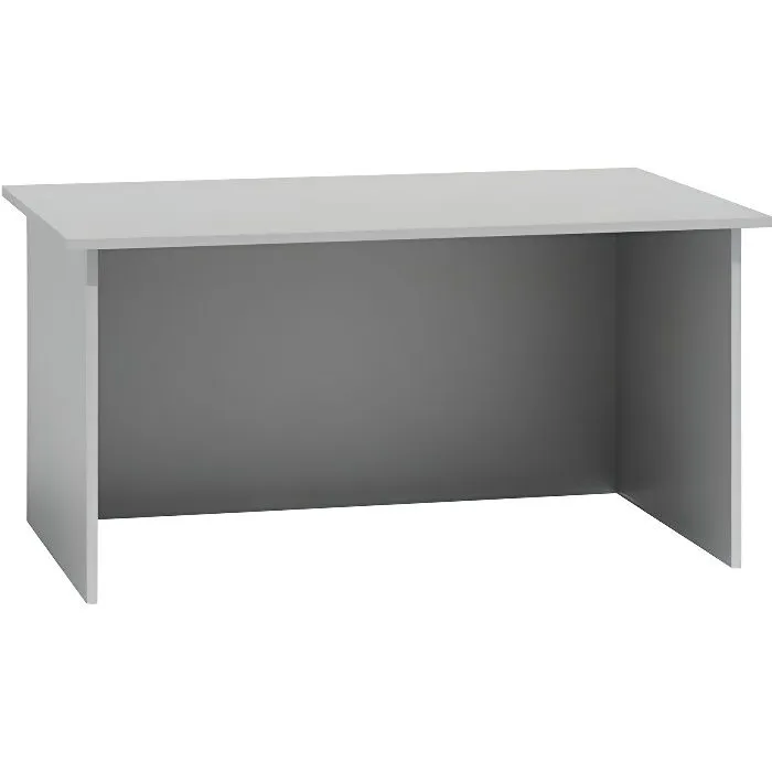 ATLAS - Bureau informatique/ d'ordinateur 120x74x60 - Mobilier bureau Console - Bureau contemporain travail/gaming large plateau-0