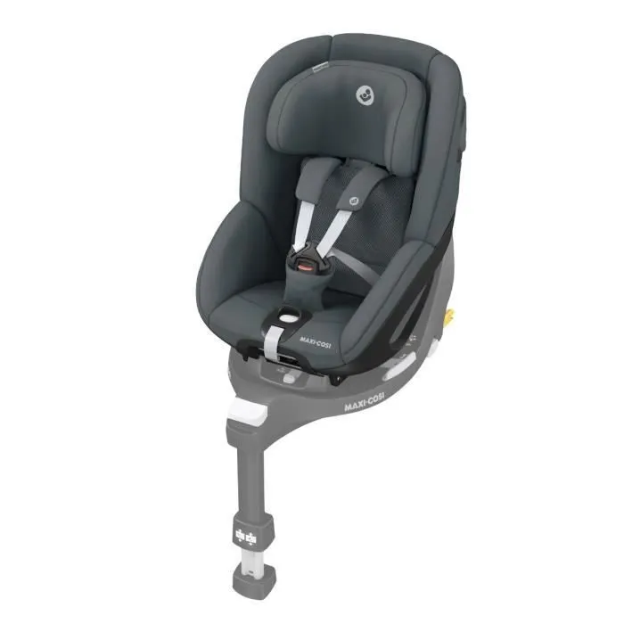 MAXI-COSI Siège Auto Pearl 360, de 3 mois à 4 ans, Rotatif, i-Size, Authentic Graphite-0