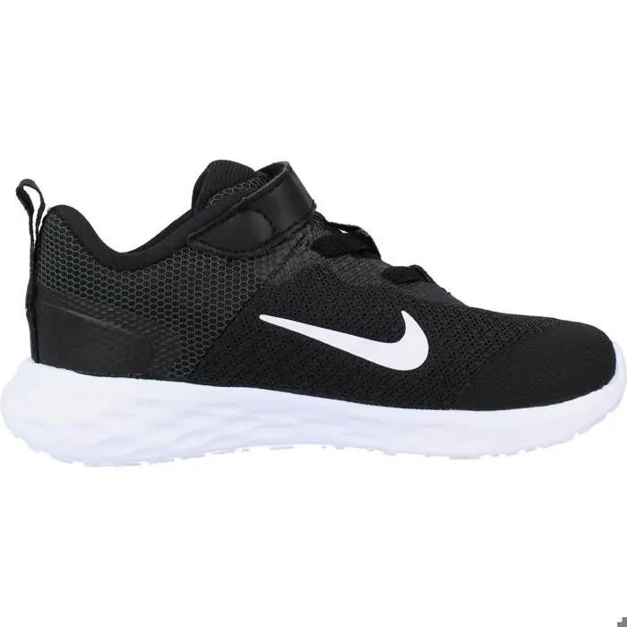 Chaussure - Nike - Revolution 6 Baby - Couleur Noir - Lacets - Plat-3