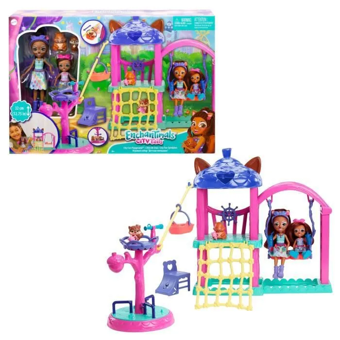 Enchantimals - Aire De Jeux - Poupée - 4 ans et +-6