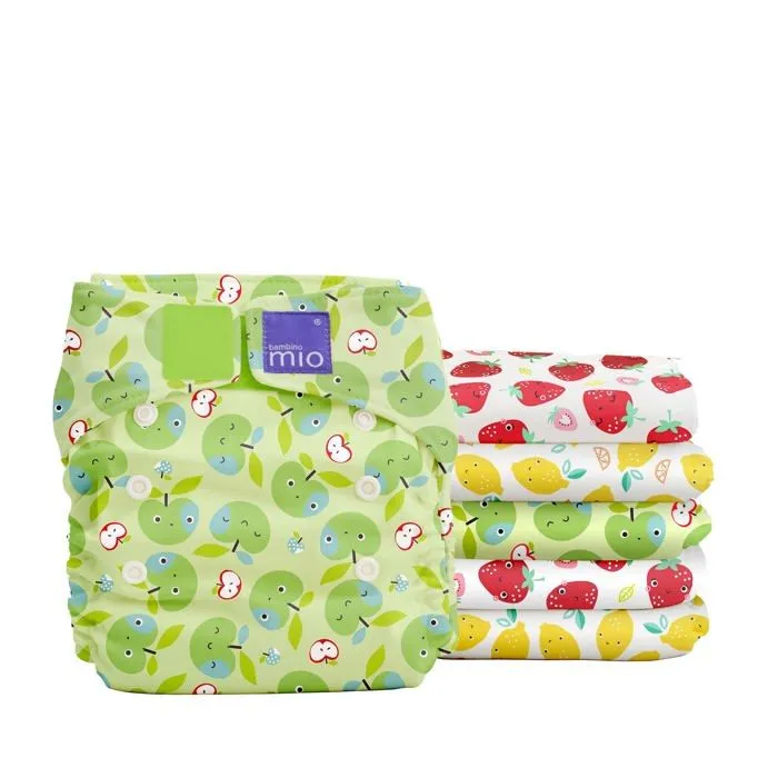 Couche lavable - couche d'apprentissage lavable Bambino mio - NKSOX FAV - , Miosolo Pack De Couches Lavables, Favoris-0