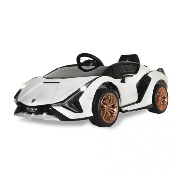 Voiture électrique - JAMARA - Lamborghini Sián FKP 37 - 12V - Bluetooth - Phares LED-0