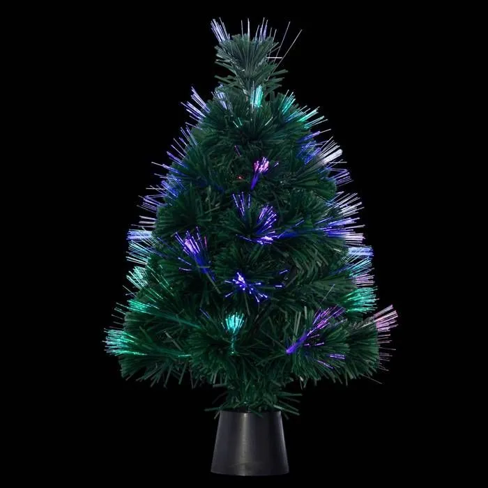 Sapin lumineux - Feeric lights & christmas - H45cm - 440 branches - Fonctionne à piles - Intérieur-0