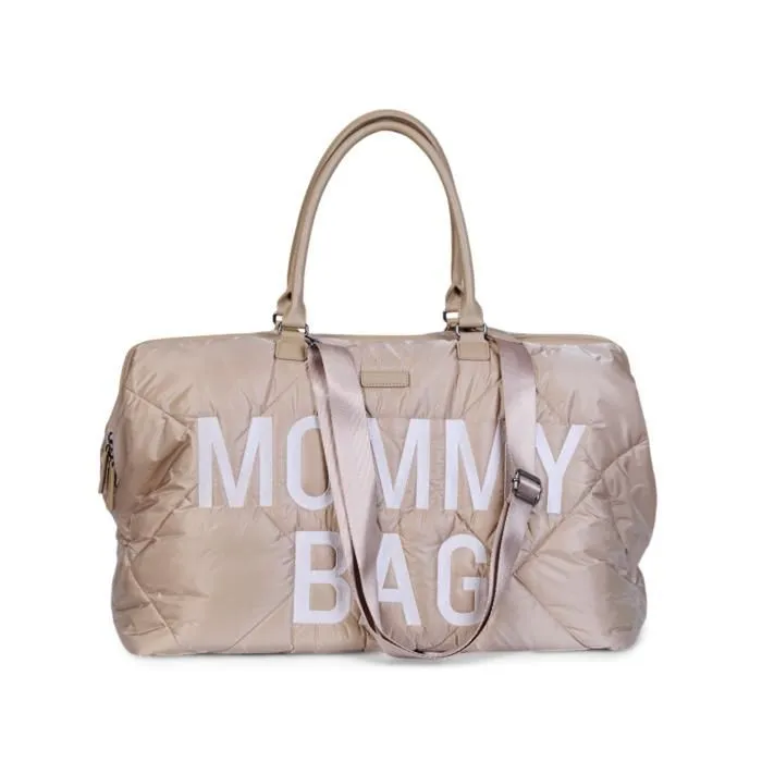 CHILDHOME - Mommy Bag Sac à langer matelassé Beige-4