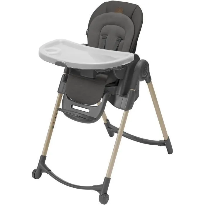MAXI-COSI Minla Chaise haute évolutive - De la naissance à 6 ans - Beyond Graphite Eco-0