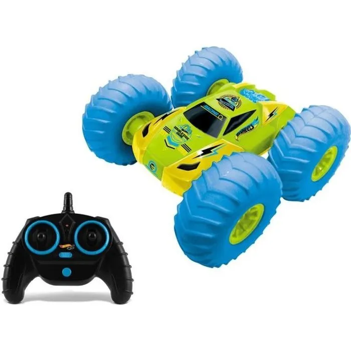 HOT WHEELS - Stunt Tornado - Voiture Radio Commandée - Echelle 1:10 - BUGGY - Mixte - Garçon - A partir de 3 ans-0