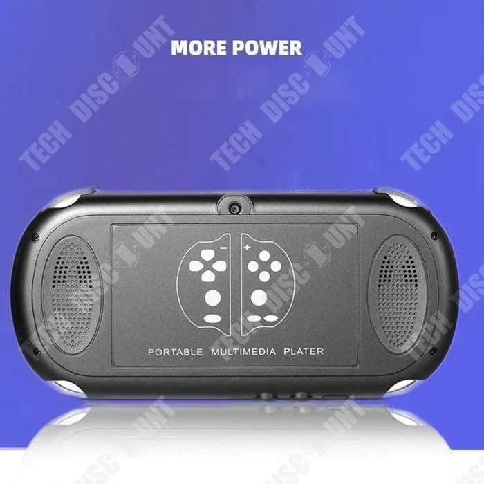 Console de jeu portable - TECH DISCOUNT - X7 - Écran 4,3 pouces - Double joystick - 200 jeux intégrés-3