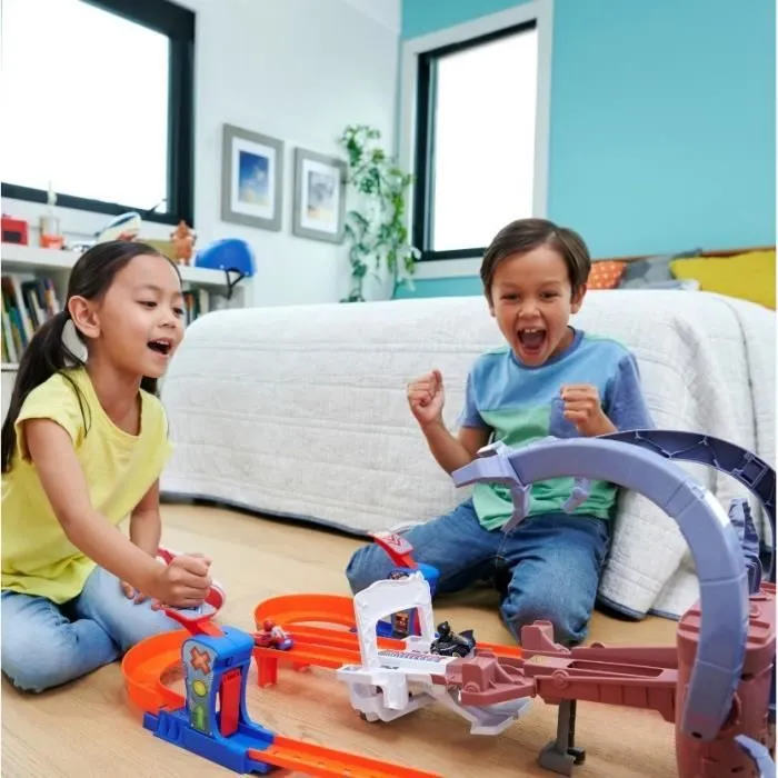Circuit Racerverse Spider Man - Hot Wheels - HPL34 - Véhicules Hot Wheels-4