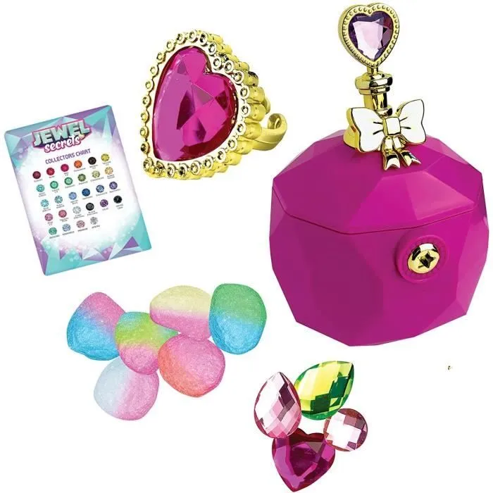 Jewel secrets, Pack Bague Magique & Joyaux, Loisirs créatifs, Transforme des pierres en joyaux pour créer des bijoux-1